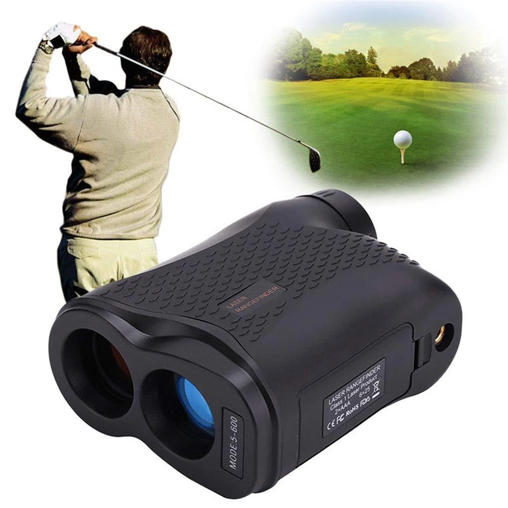 Rangefinder Laser Golf - カスタムロゴ入り500mレンジファインダー ハンティングスコープ レーザー距離計 ハンドヘルド アウトドア ゴルフレンジファインダー