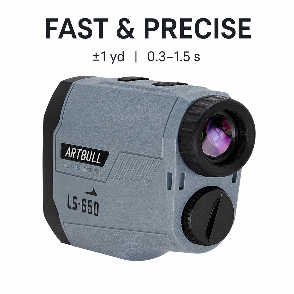 Rangefinder Laser Golf - ゴルフ距離計 650m 6X20 レーザー距離計 スロープモード フラッグロック機能搭載