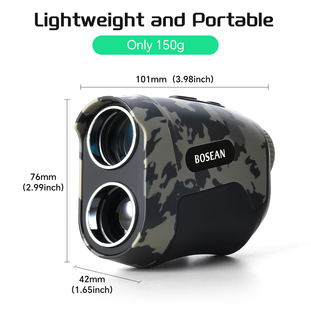 ボーズアン 1500m 7倍 ハンドヘルドデジタルレーザー距 - Rangefinder Laser Golf のレビューと価格