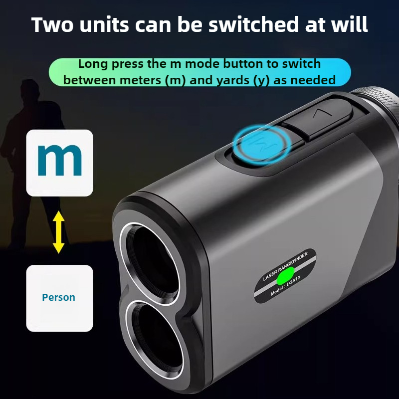 ミニゴルフレーザー距離計屋外ポータブルゴルフ距離計長距離距離 - Rangefinder Laser Golf のレビューと価格