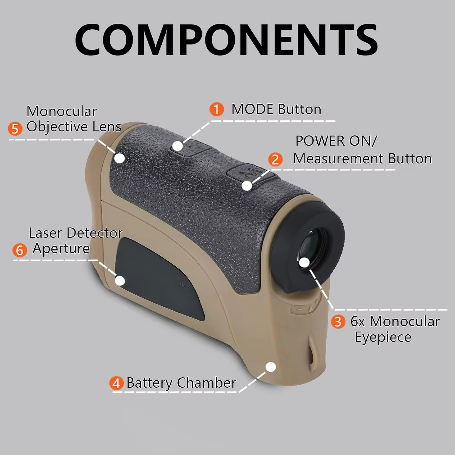 ゴルフや狩猟用の2000Mレーザー距離計、ゴルファーや射撃愛 - Rangefinder Laser Golf のレビューと価格