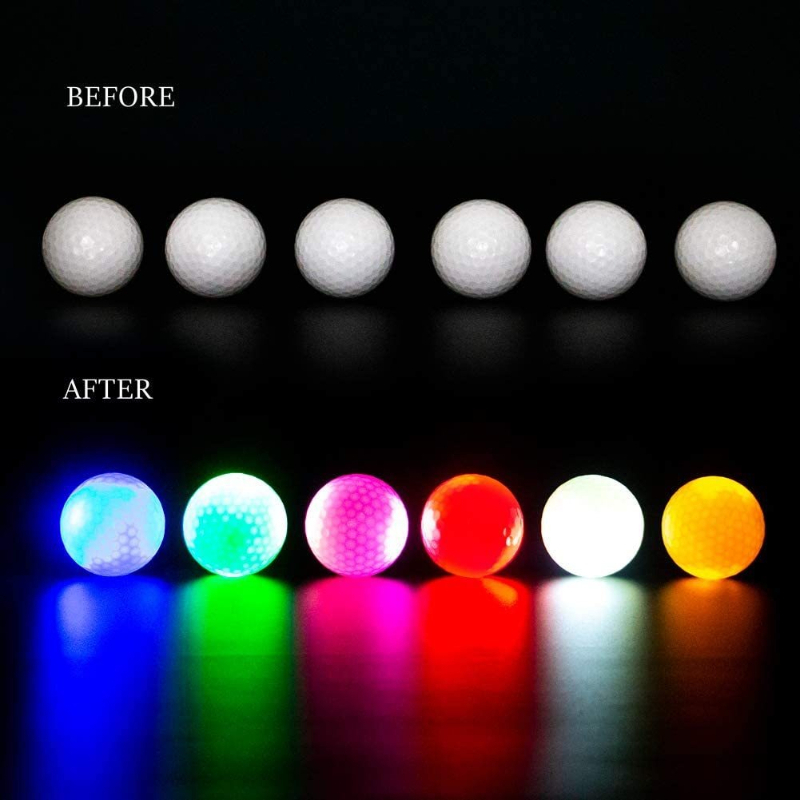 発光ゴルフボール LED 持続光るゴルフボール競技トレーニン - Golf Equipment Competitions のレビューと価格