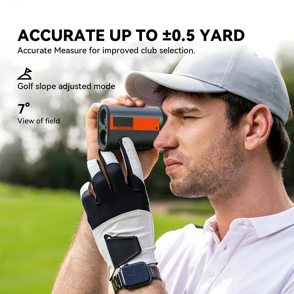 GPF12 Mileseey 600M ハンドヘルド磁気US - Rangefinder Laser Golf のレビューと価格