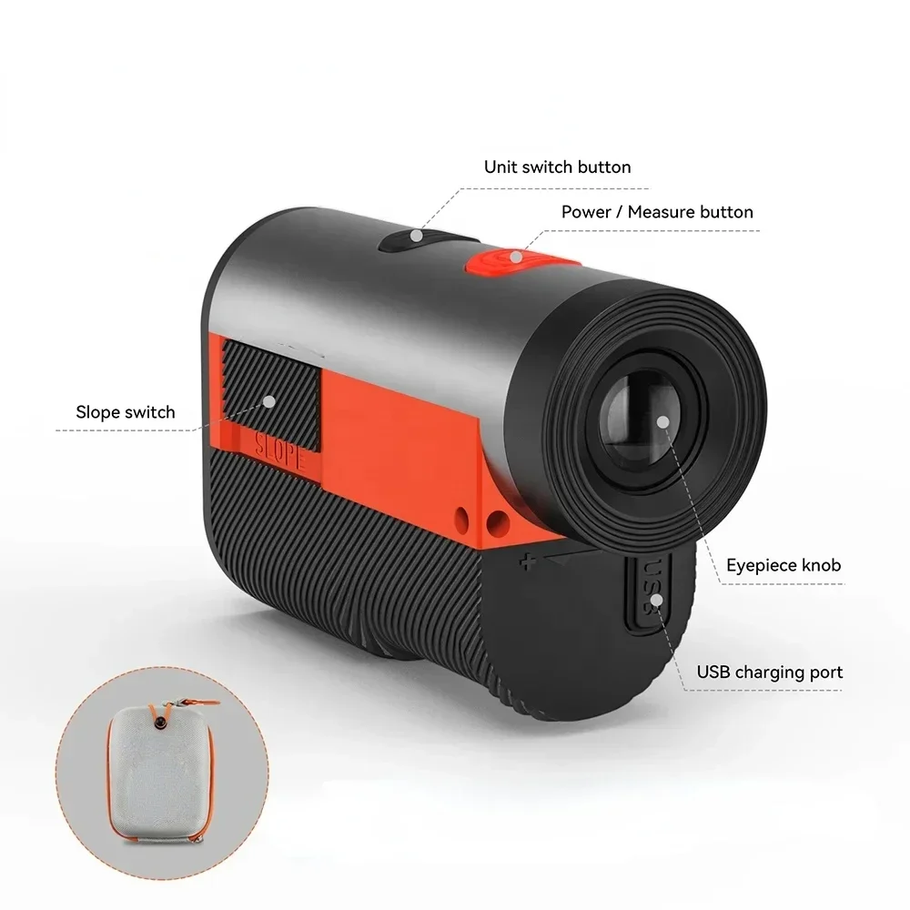 GPF12 Mileseey 600M ハンドヘルド磁気US - Rangefinder Laser Golf のレビューと価格