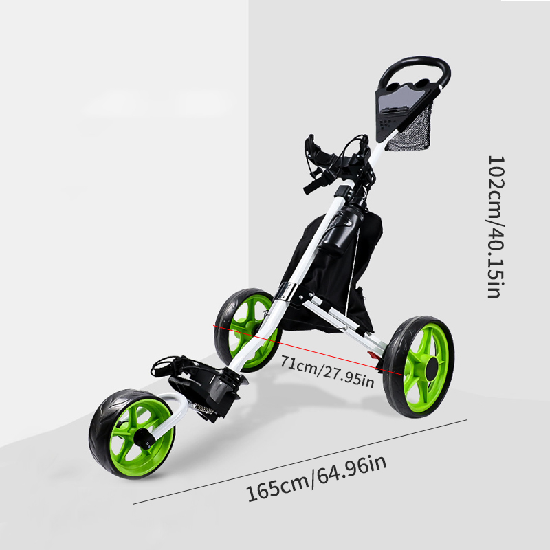メーカー卸売ゴルフカート 多機能ポータブル折りたたみ式三輪カ - Golf Equipment Manufacturers のレビューと価格